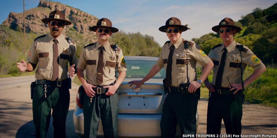 Rob lowe super troopers hot sale 2